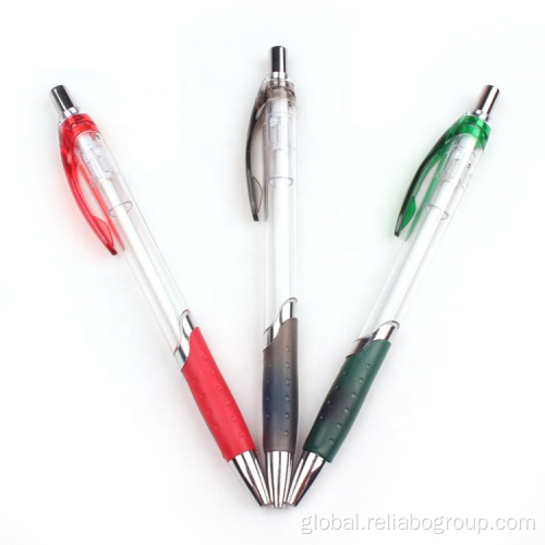 Luxury Ballpoint Pens Popular Color Advertising Promotion Retractable Plastic Pen Factory